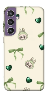 Чохол на Samsung Galaxy S23 FE Labubu Green Heart фото 1 з 1