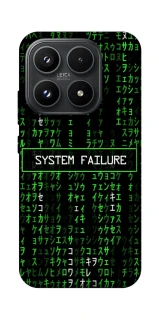 Чехол на Xiaomi 17 Matrix system failure фото 1 из 1