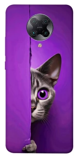 Чохол на Xiaomi Redmi K30 Pro / Poco F2 Pro Кіт-підглядач фото 1 з 1