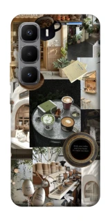 Чохол на Infinix Hot 60 Pro+ Coffee collage ver.4 фото 1 з 1