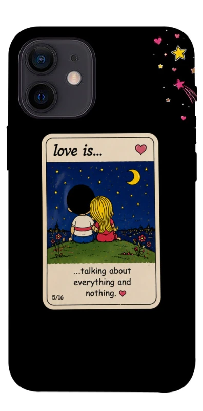 Чехол на Apple iPhone 12 mini (5.4") Love is ver.6 фото 1 из 1