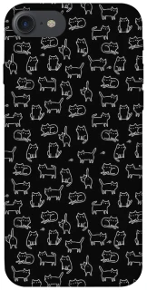 Чохол на Apple iPhone 7 / 8 (4.7") Black Cats фото 1 з 1