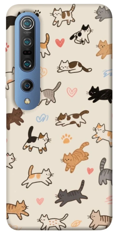 Чохол на Xiaomi Mi 10 / Mi 10 Pro Cat style ver.2 фото 1 з 1