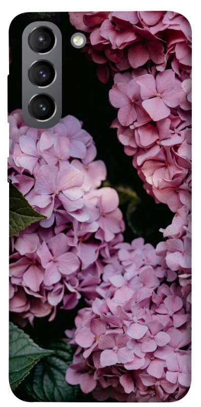 Чохол на Samsung Galaxy S21 Рожеві гартензії фото 1 з 1