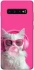 Чехол на Samsung Galaxy S10+ Pink kitty фото 1 из 1