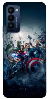Чохол на TECNO Camon 18 Marvel heroes фото 1 з 1