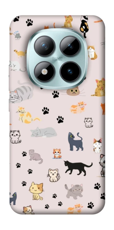 Чохол на Xiaomi Redmi Note 15 Pro+ 5G Cat style ver.1 фото 1 з 1