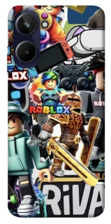 Чохол на Realme 10 4G Roblox collage ver.1 фото 1 з 1