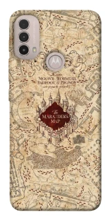 Чохол на Motorola Moto E40 Harry Potter Marauder's Map фото 1 з 1