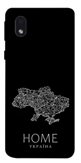 Чехол на Samsung Galaxy M01 Core / A01 Core Ukraine black map фото 1 из 1