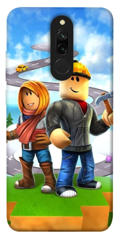 Чехол на Xiaomi Redmi 8 Roblox Builder Adventure фото 1 из 1