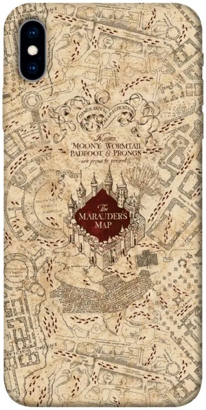 Чохол на Apple iPhone X (5.8") Marauders map фото 1 з 1