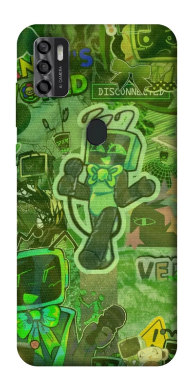 Чохол на ZTE Blade A7s (2020) Dandysworld tv green theme фото 1 з 1