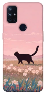 Чохол на OnePlus Nord N10 5G cat on a field фото 1 з 1