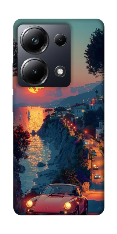 Чехол на Xiaomi Poco M6 Pro 4G Porsche sunrise фото 1 из 1