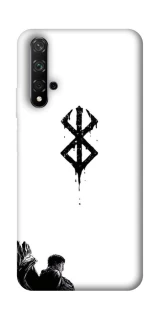 Чехол на Huawei Honor 20 / Nova 5T berserk white фото 1 из 1