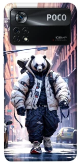 Чохол на Xiaomi Poco X4 Pro 5G Панда кур'єр фото 1 з 1
