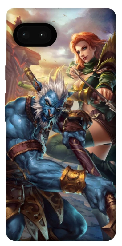 Чехол на Google Pixel 7a Dota heroes фото 1 из 1