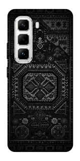 Чехол на Infinix Hot 50 Pro Черный ковер фото 1 из 1