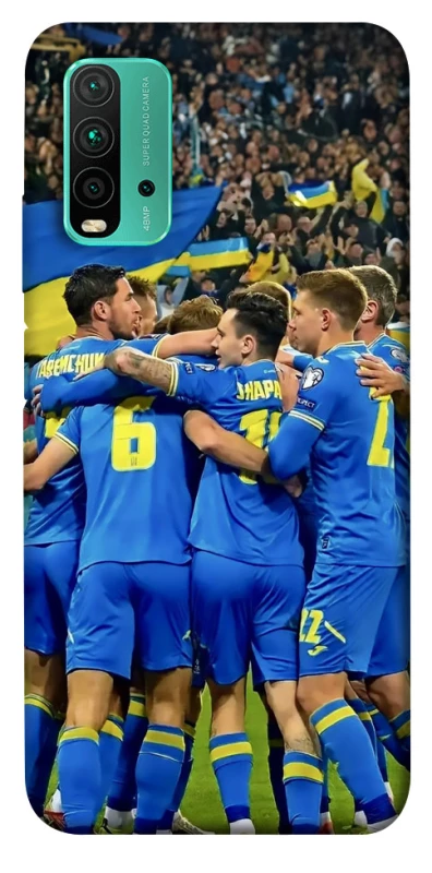 Чехол на Xiaomi Redmi 9T Сборная Украины v3 фото 1 из 1