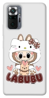 Чохол на Xiaomi Redmi Note 10 Pro Hello Kitty Labubu фото 1 з 1