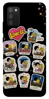 Чохол на Samsung Galaxy A02s Love is ver.4 фото 1 з 1