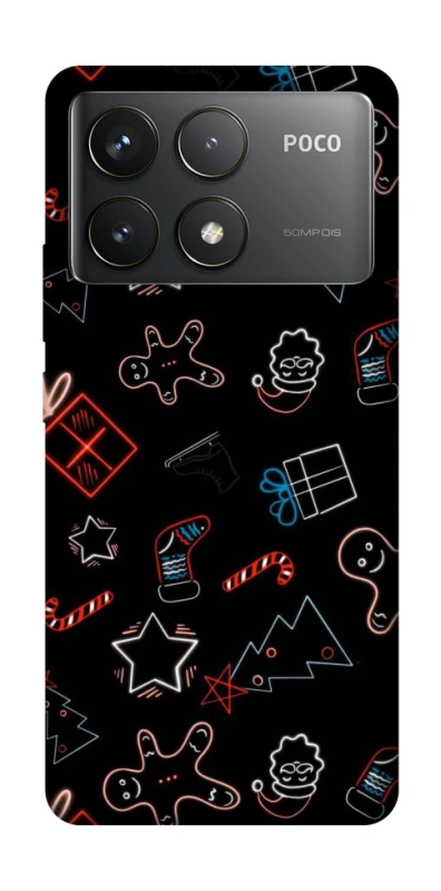 Чохол на Xiaomi Poco F6 Pro Christmas spirit ver.6 фото 1 з 1