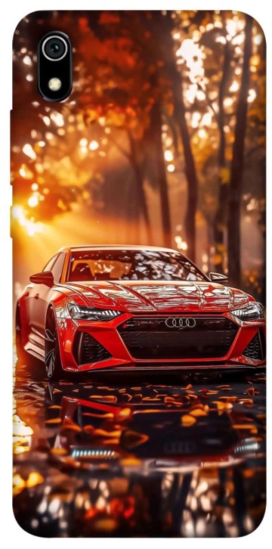 Чехол на Xiaomi Redmi 7A Audi at sunset фото 1 из 1