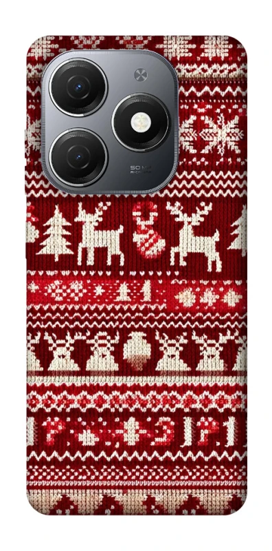 Чохол на TECNO Spark 20 Christmas jumper ver.2 фото 1 з 1