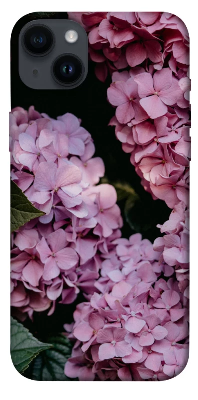 Чохол на Apple iPhone 14 Plus (6.7") Рожеві гартензії фото 1 з 1