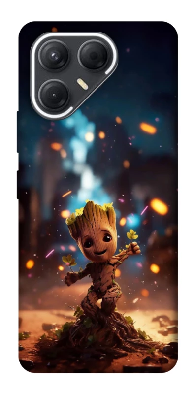 Чехол на TECNO Pova 7 Baby Groot v3 фото 1 из 1