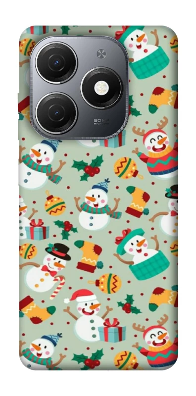 Чехол на TECNO Spark 20 Новогодний v2 фото 1 из 1