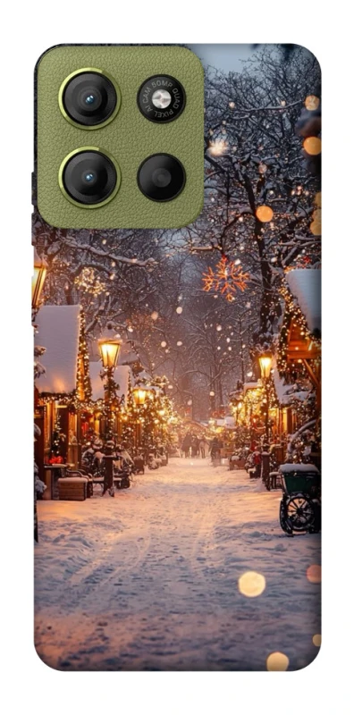 Чехол на Motorola Moto G15 4G Новогодний v50 фото 1 из 1