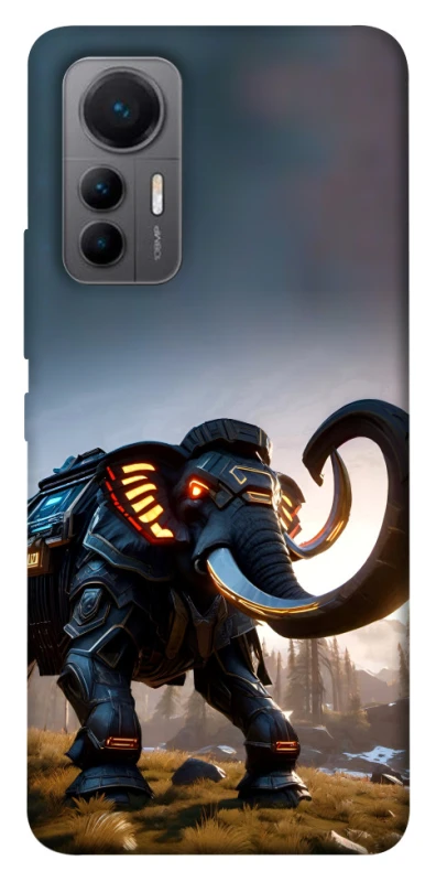 Чохол на Xiaomi 12 Lite Cyber ​​elephant фото 1 з 1
