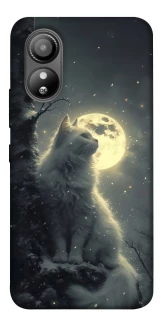 Чехол на ZTE Blade L220 Кот под луной фото 1 из 1