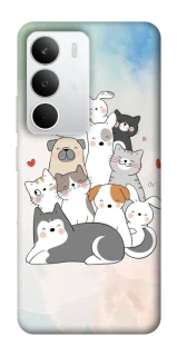 Чехол на Realme C71 Funny Pets ver.2 фото 1 из 1