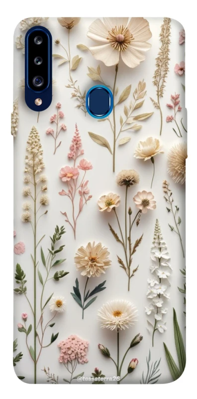 Чохол на Samsung Galaxy A20s Floral design ver.1 фото 1 з 1
