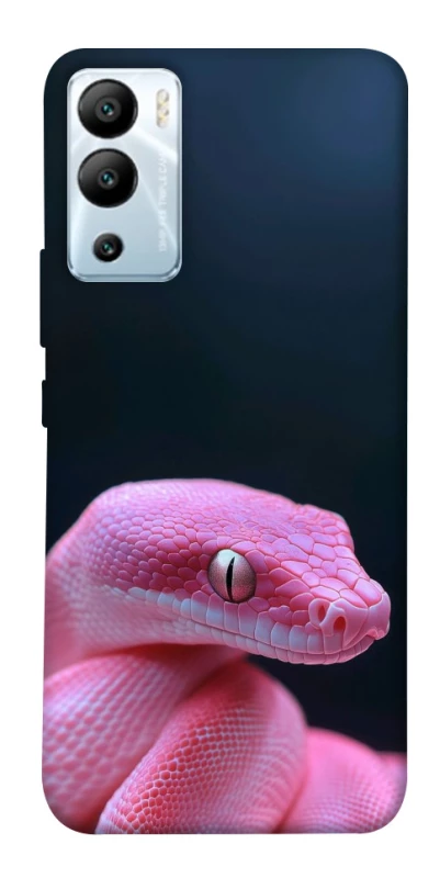 Чехол на Infinix Hot 12i Розовая Змея фото 1 из 1