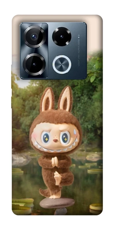 Чохол на Infinix Note 40 Pro 4G Labubu Yoga фото 1 з 1
