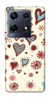 Чохол на Infinix Note 30 Pro Pretty hearts фото 1 з 1