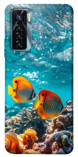 Чехол на TECNO Camon 17 Pro Coral fish фото 1 из 1