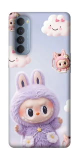 Чехол на Oppo Reno 4 Pro Labubu & clouds фото 1 из 1