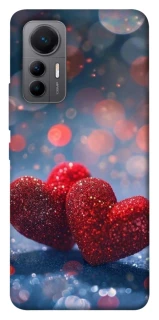 Чехол на Xiaomi 12 Lite Red hearts фото 1 из 1