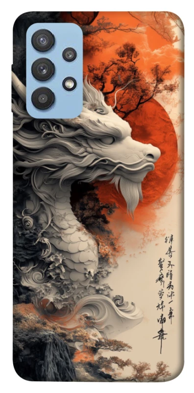 Чохол на Samsung Galaxy M32 white dragon фото 1 з 1