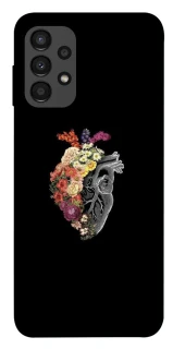 Чохол на Samsung Galaxy A13 4G Heart with flowers фото 1 з 1