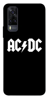 Чохол на Vivo Y31 AC/DC logo фото 1 Чохол на Vivo Y31 AC/DC logo фото 1 з 1