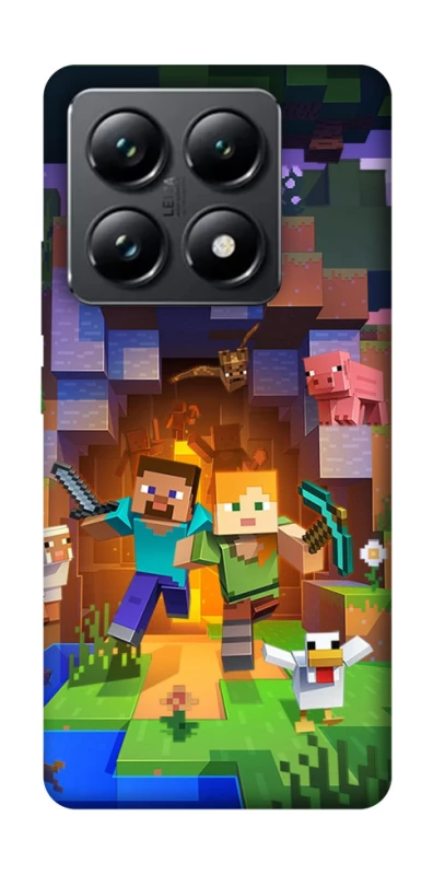 Чохол на Xiaomi 14T Pro Minecraft game фото 1 з 1