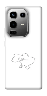 Чохол на Infinix Note 50 Pro Ukraine map фото 1 з 1