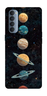 Чехол на Oppo Reno 4 Pro star system фото 1 из 1