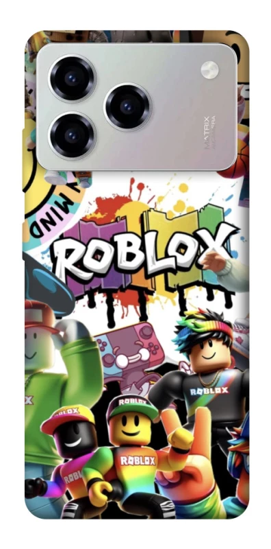 Чохол на ZTE Blade A76 Roblox Characters Collage фото 1 з 1